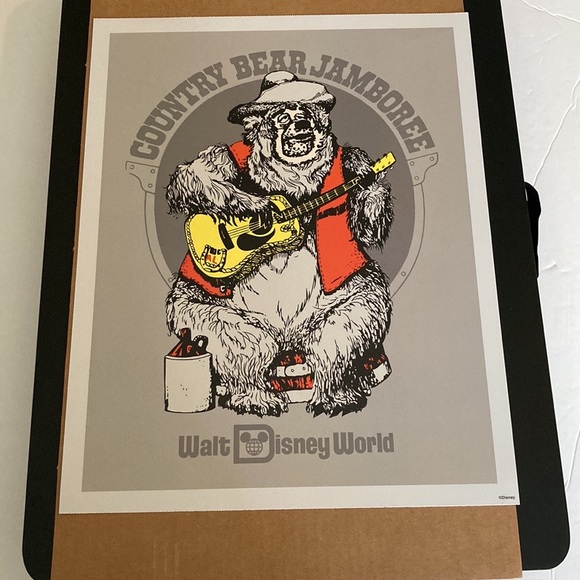 Disney Big Al County Bear Jamboree poster - Picture 3 of 8
